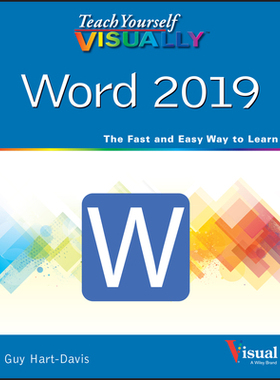 【预订】Teach Yourself Visually Word 2019