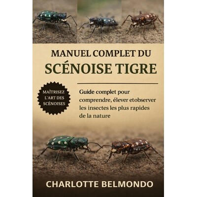 预订 Manuel Complet Du Scénoise Tigre: Guide complet pour comprendre, élever et observer les insectes les plus rapides