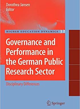 【预订】Governance and Performance in the German Public Research Sector 9789400732681