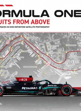 现货 F1赛道全解析 谷歌地球 高清卫星航拍地图 一级方程式赛车 英文原版 Formula One Circuits from Above