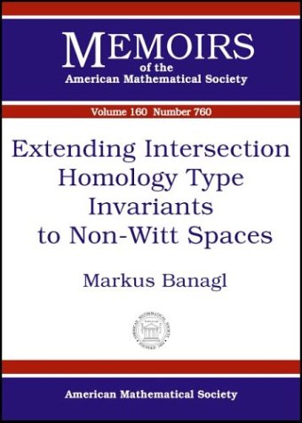 【预售】Extending Intersection Homology Type Invariants to Non-Witt Spaces 书籍/杂志/报纸 原版其它 原图主图