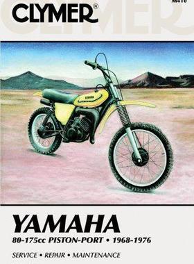 [预订]Yam 80-175cc Piston-Port 68-76 9780892872350