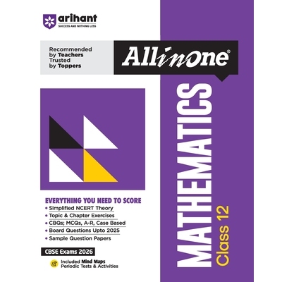 预订 AIO CBSE Mathematics 12th: 9789368401971