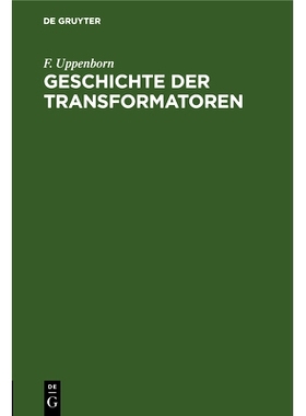 预订 Geschichte der Transformatoren: 9783486725940