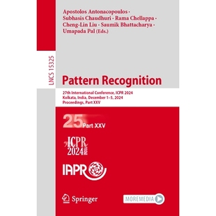27th Proceedings Kolkata Pattern Recognition India Conference International 1–5 预订 ICPR December 2024