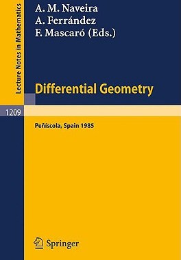 预订 Differential Geometry, Peniscola 1985
