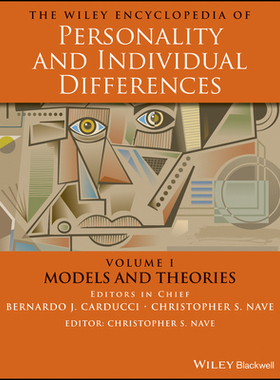【预订】The Wiley Encyclopedia of Personality and Individual Differences, Volume 1