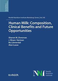 【预售】Human Milk: Composition, Clinical Benefits and Future Opportunities