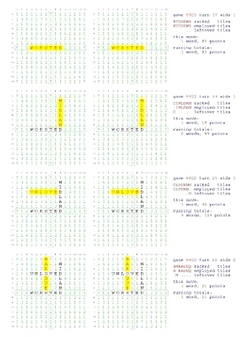 预订 Fifty Scrabble Box Scores Games 5901-5950: 9781540659354