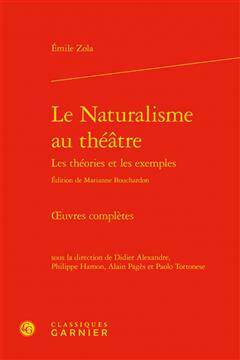 [预订]Le Naturalisme Au Theatre: Oeuvres Completes 9782406083313