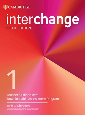 预订 Interchange Level 1 Teacher’s Edition with Downloadable Assessment Program: 9781009825863
