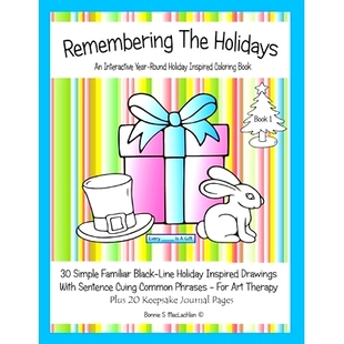 9780997788914 Dementia Interactive Seniors Alzheimer’s Coloring Remembering The Holidays 预订 Book Holiday