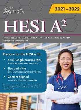 [预订]HESI A2 Study Guide 2021-2022: Comprehensive Review with Practice Test Questions for the HESI Admiss 9781635308921
