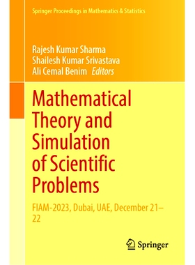 预订 Mathematical Theory and Simulation of Scientific Problems: FIAM-2023, Dubai, UAE, December 21–22 数学理论与科学问