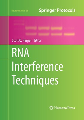 【预订】RNA Interference Techniques