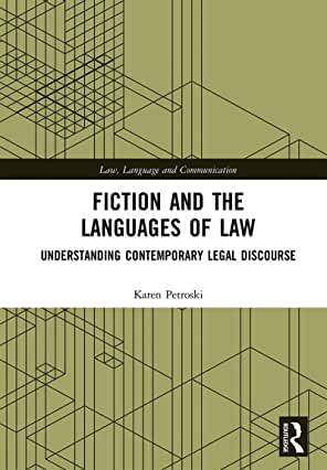 【预订】Fiction and the Languages of Law