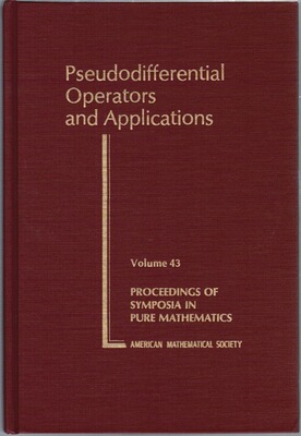 【预售】Pseudodifferential Operators and Applications