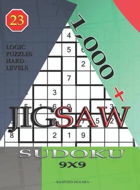 [预订]1,000 + sudoku jigsaw 9x9: Logic puzzles hard levels 9781675201510