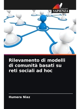 预订 Rilevamento di modelli di comunità basati su reti sociali ad hoc: 9786208413965