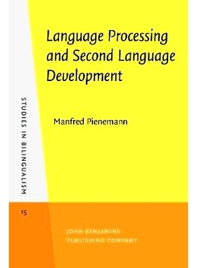 预订 Language Processing and Second Language Development. Processability theory.: 9789027241214