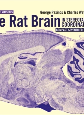 预订 【】The Rat Brain in Stereotaxic Coordinates