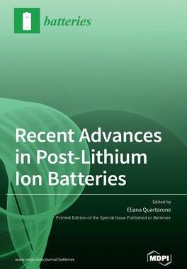 [预订]Recent Advances in Post-Lithium Ion Batteries 9783036512440