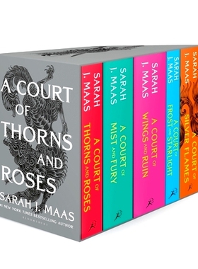 预订 Court of Thorns and Roses Paperback Box Set (5 books),A:The first five: The first five books of the hottest fantasy