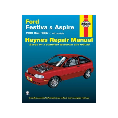 [预订]Ford Festiva (1988-1993) & Ford Aspire (1994-1997) Haynes Repair Manual (USA) 9781563922879