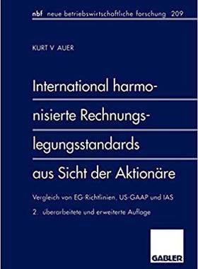 【预订】International harmonisierte Rechnungslegungsstandards aus Sicht der Aktionäre 9783409228190