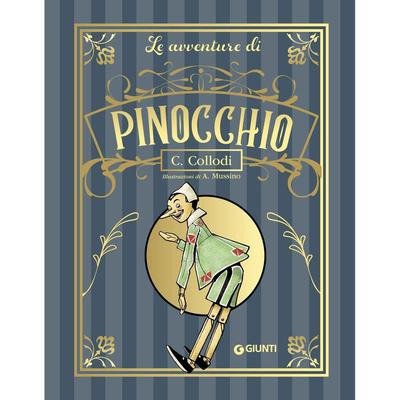 现货 匹诺曹历险记 140周年纪念版 精装全彩插画 意大利语原版 经典儿童童话故事 Le avventure di Pinocchio