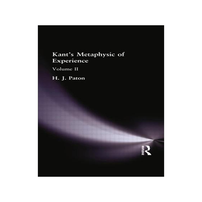预订 Kant's Metaphysic of Experience