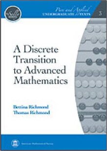 【预售】A Discrete Transition to Advanced Mathematics