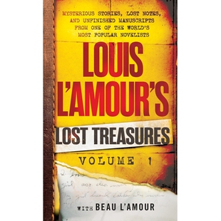 Manuscripts L’Amour’s Volume Treasures 预订 Mysterious Unfinished from and Lost Notes Stories One Louis