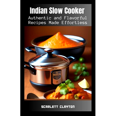 预订 Indian Slow Cooker: Authentic and Flavorful Recipes Made Effortless: 9798398575729