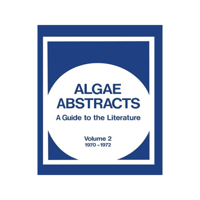 预订 Algae Abstracts