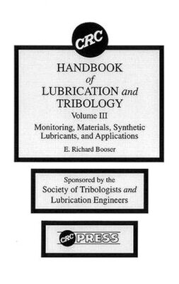 【预订】CRC Handbook of Lubrication and Tribology, Volume III
