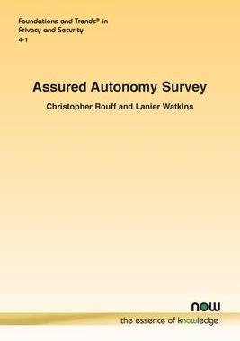 [预订]Assured Autonomy Survey 9781638280385