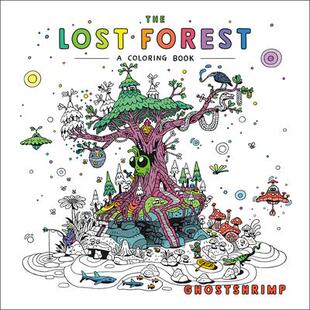 预订 The Lost Forest: A Coloring Book失落的森林:彩色书: 9780593712597