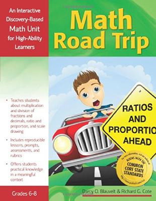 【预订】Math Road Trip: An Interactive Discovery-Based Mathematics Units for High-Ability Learners (Grades 6-8)