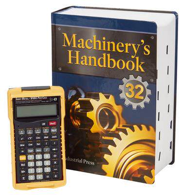 预订 Machinery’s Handbook 32nd Edition & 4090 Sheet Metal / HVAC Pro Calc Calculator (Set): Large Print