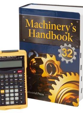 预订 Machinery’s Handbook 32nd Edition & 4090 Sheet Metal / HVAC Pro Calc Calculator (Set): Large Print