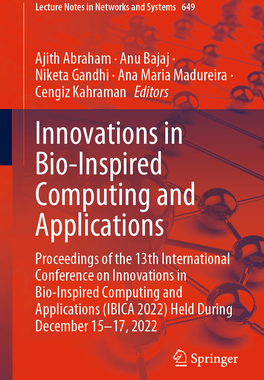 [预订]Innovations in Bio-Inspired Computing and Applications