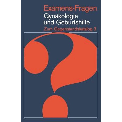预订 Examens-Fragen Gynäkologie und Geburtshilfe: Zum Gegenstandskatalog 3: 9783540091394