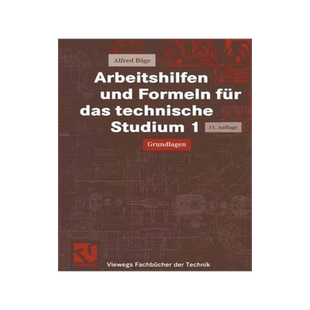 预订 Arbeitshilfen und Formeln für das technische Studium 1