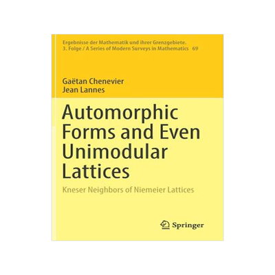 预订 Automorphic Forms and Even Unimodular Lattices