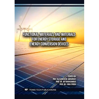预订 Functional Materials and Materials for Energy Storage and Energy Conversion Devices 功能材料及储能与能量转换设备材