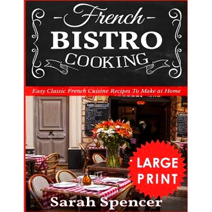 Make Bistro Print large 预订 Easy Recipes Cooking Cuisine Classic 9781729375617 Home Edition French
