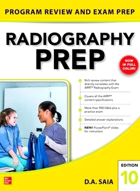 预订 Radiography Prep (Program Review and Exam Preparation), 10th Edition: 9781264692538