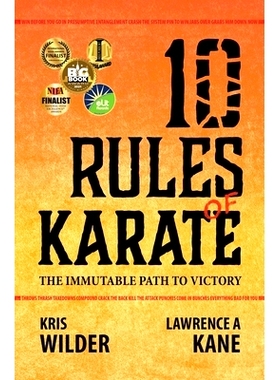 预订 10 Rules of Karate: The Immutable Path to Victory: 9780578833620
