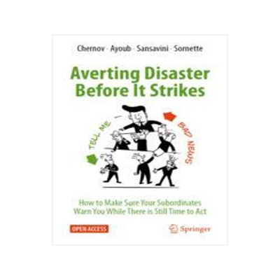 [预订]Averting Disaster Before It Strikes 9783031307744